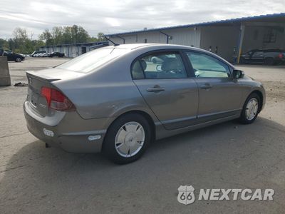 Trzecie zdjęcie samochodu z tyłu: 2006 HONDA CIVIC HYBRID VIN:JHMFA36236S018263 - miniatura
