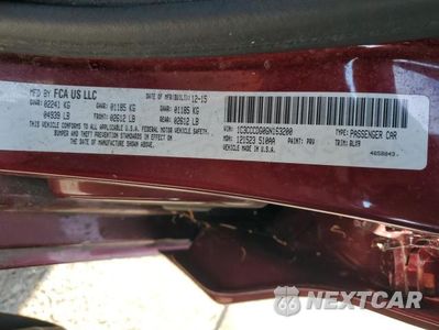 Zdjęcie 13 z 13 samochodu: 2016 CHRYSLER 200 S VIN:1C3CCCDG0GN163200 - miniatura