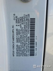 Zdjęcie 12 z 12 samochodu: 2025 HONDA ACCORD SPORT VIN:1HGCV2F30JA016286 - miniatura
