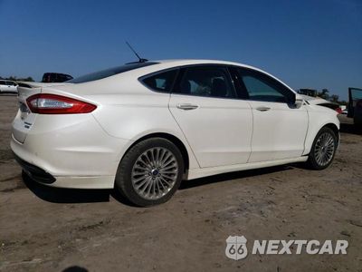Trzecie zdjęcie samochodu z tyłu: 2014 FORD FUSION TITANIUM VIN:3FA6P0D91ER362396 - miniatura