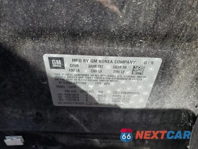 Zdjęcie 12 z 12 samochodu: 2016 CHEVROLET TRAX LS VIN:KL7CJNSB2GB717050 - miniatura