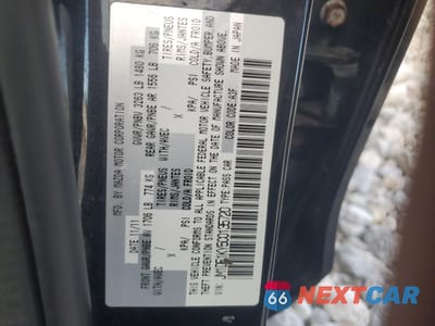 Zdjęcie 12 z 12 samochodu: 2012 MAZDA MAZDA2 VIN:JM1DE1KY5C0135720 - miniatura