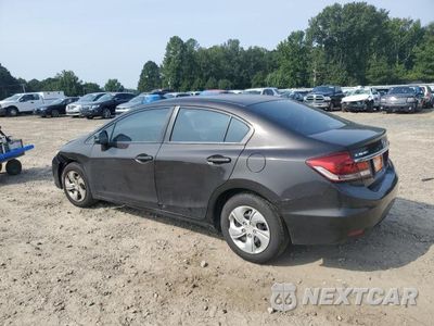Drugie zdjęcie samochodu z przodu: 2013 HONDA CIVIC LX VIN:2HGFB2F56DH564015 - miniatura