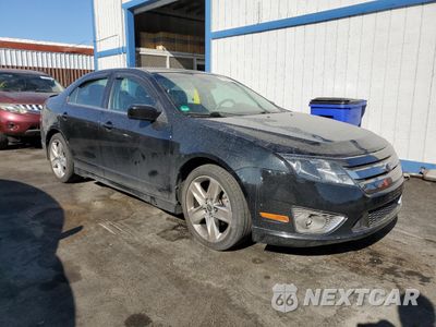 Czwarte zdjęcie samochodu z boku: 2012 FORD FUSION SPORT VIN:3FAHP0KC4CR259803 - miniatura