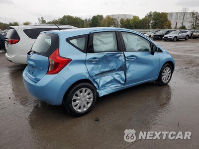 Trzecie zdjęcie samochodu z tyłu: 2015 NISSAN VERSA NOTE S VIN:3N1CE2CP7FL370010 - miniatura