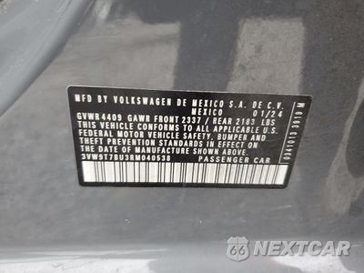Zdjęcie 12 z 14 samochodu: 2024 VOLKSWAGEN JETTA 40TH ANNIVERSARY VIN:3VW9T7BU3RM040538 - miniatura