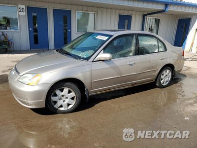 2001 HONDA CIVIC EX 1HGES26701L044551 - główne zdjęcie licytacji z USA - miniatura