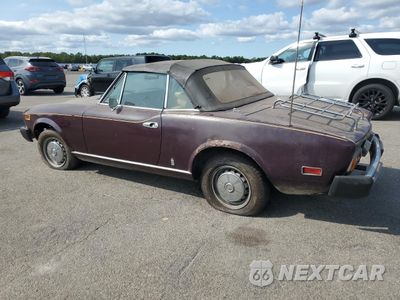 Drugie zdjęcie samochodu z przodu: 1979 FIAT SPIDER VIN:0139670 - miniatura