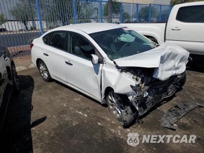 Czwarte zdjęcie samochodu z boku: 2018 NISSAN SENTRA S VIN:3N1AB7AP9JY252438 - miniatura