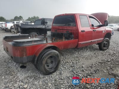 Trzecie zdjęcie samochodu z tyłu: 2007 DODGE RAM 3500 ST VIN:3D7MX48C37G718656 - miniatura