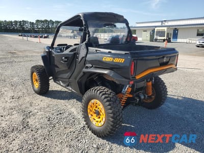 Trzecie zdjęcie samochodu z tyłu: 2021 CAN-AM COMMANDER XT-P 1000R VIN:3JB1UAX44MK000110 - miniatura