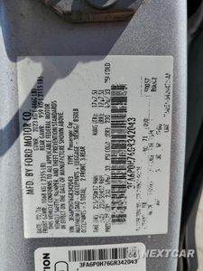 Zdjęcie 12 z 12 samochodu: 2016 FORD FUSION SE VIN:3FA6P0H76GR342043 - miniatura