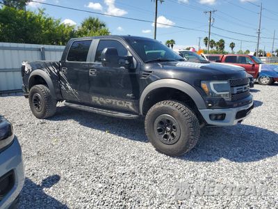 Czwarte zdjęcie samochodu z boku: 2014 FORD F150 SVT RAPTOR VIN:1FTFW1R63EFA67461 - miniatura