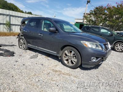 Czwarte zdjęcie samochodu z boku: 2014 NISSAN PATHFINDER S VIN:5N1AR2MN0EC710903 - miniatura