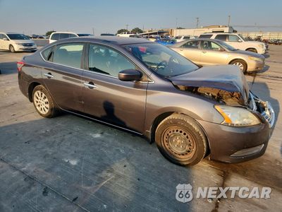Czwarte zdjęcie samochodu z boku: 2015 NISSAN SENTRA S VIN:3N1AB7APXFY331205 - miniatura