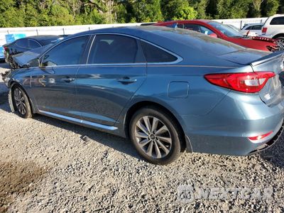 Drugie zdjęcie samochodu z przodu: 2017 HYUNDAI SONATA SPORT VIN:5NPE34AFXHH498570 - miniatura