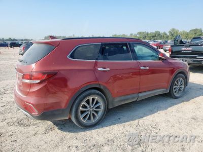 Trzecie zdjęcie samochodu z tyłu: 2017 HYUNDAI SANTA FE SE VIN:KM8SN4HF3HU183758 - miniatura