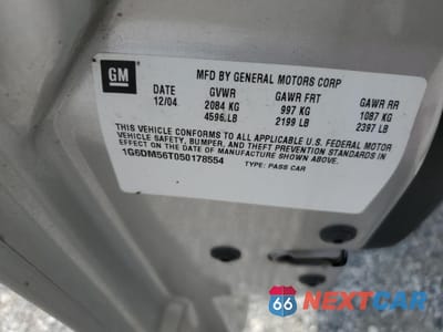 Zdjęcie 12 z 14 samochodu: 2005 CADILLAC CTS VIN:1G6DM56T050178554 - miniatura