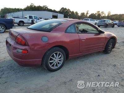 Trzecie zdjęcie samochodu z tyłu: 2002 MITSUBISHI ECLIPSE GS VIN:4A3AC44GX2E004277 - miniatura