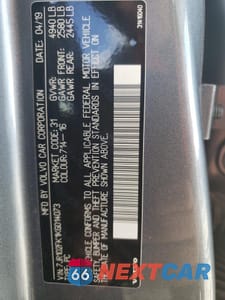 Zdjęcie 12 z 12 samochodu: 2019 VOLVO S60 T5 MOMENTUM VIN:7JR102FK1KG014073 - miniatura