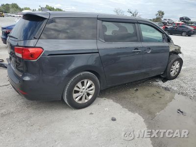 Trzecie zdjęcie samochodu z tyłu: 2017 KIA SEDONA LX VIN:KNDMB5C15H6306343 - miniatura