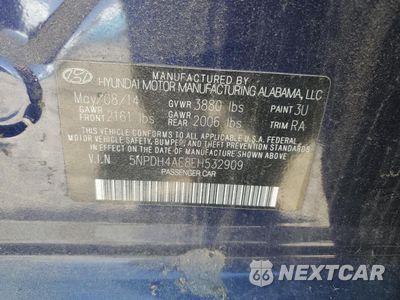 Zdjęcie 12 z 12 samochodu: 2014 HYUNDAI ELANTRA SE VIN:5NPDH4AE8EH532909 - miniatura