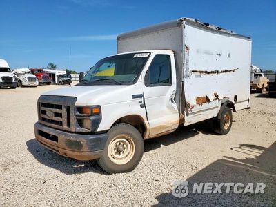 2014 FORD ECONOLINE E350 SUPER DUTY CUTAWAY VAN 1FDWE3FL6EDA57703 - główne zdjęcie licytacji z USA - miniatura
