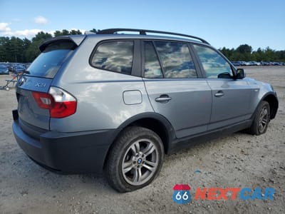 Trzecie zdjęcie samochodu z tyłu: 2005 BMW X3 3.0I VIN:WBXPA93475WD05519 - miniatura