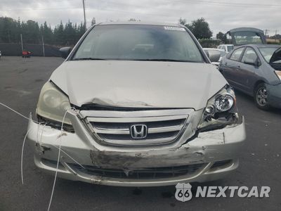 Piąte zdjęcie samochodu w środku: 2005 HONDA ODYSSEY EX VIN:5FNRL38435B027483 - miniatura
