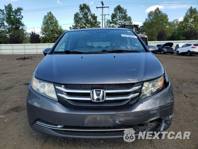 Piąte zdjęcie samochodu w środku: 2014 HONDA ODYSSEY EXL VIN:5FNRL5H64EB079668 - miniatura