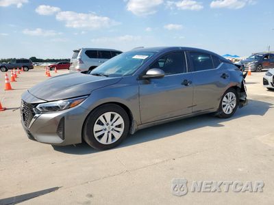 2025 NISSAN SENTRA S 3N1AB8BV2SY365068 - główne zdjęcie licytacji z USA - miniatura