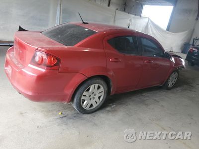 Trzecie zdjęcie samochodu z tyłu: 2013 DODGE AVENGER SE VIN:1C3CDZAB3DN637192 - miniatura