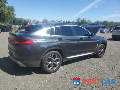 Trzecie zdjęcie samochodu z tyłu: 2024 BMW X4 XDRIVE30I VIN:5UX33DT07R9V93371 - miniatura