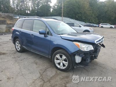Czwarte zdjęcie samochodu z boku: 2014 SUBARU FORESTER 2.5I PREMIUM VIN:JF2SJAEC1EH465461 - miniatura