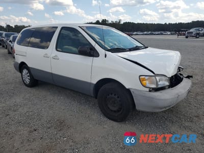 Czwarte zdjęcie samochodu z boku: 1999 TOYOTA SIENNA CE VIN:4T3ZF19CXXU155962 - miniatura
