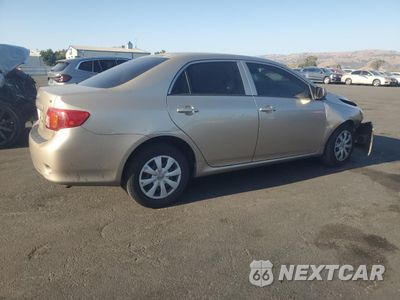 Trzecie zdjęcie samochodu z tyłu: 2010 TOYOTA COROLLA BASE VIN:1NXBU4EE5AZ185239 - miniatura