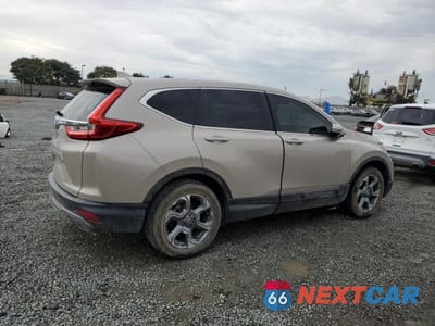 Trzecie zdjęcie samochodu z tyłu: 2019 HONDA CR-V EX VIN:5J6RW1H54KL001031 - miniatura