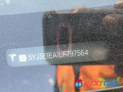 Zdjęcie 12 z 12 samochodu: 2020 TESLA MODEL 3 VIN:5YJ3E1EA1LF797564 - miniatura