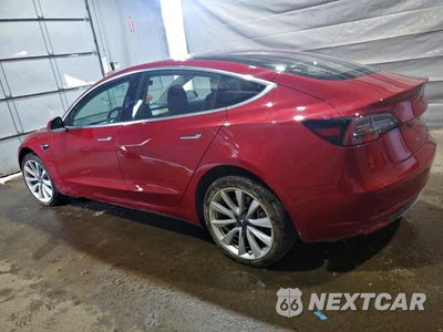 Drugie zdjęcie samochodu z przodu: 2018 TESLA MODEL 3 VIN:5YJ3E1EB3JF133367 - miniatura