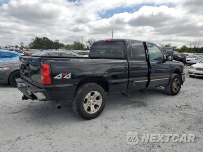 Trzecie zdjęcie samochodu z tyłu: 2006 CHEVROLET SILVERADO K1500 VIN:2GCEK19BX61101926 - miniatura