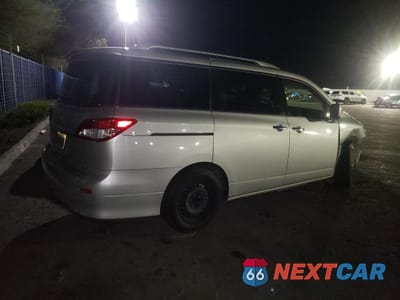 Trzecie zdjęcie samochodu z tyłu: 2012 NISSAN QUEST S VIN:JN8AE2KP1C9042564 - miniatura