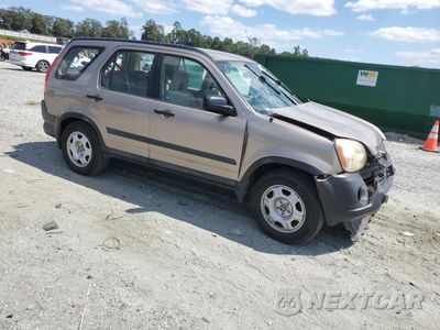 Czwarte zdjęcie samochodu z boku: 2005 HONDA CR-V LX VIN:SHSRD78555U333493 - miniatura