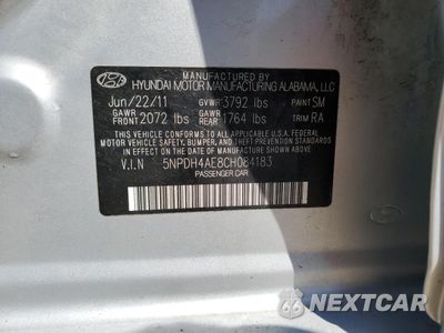 Zdjęcie 12 z 14 samochodu: 2012 HYUNDAI ELANTRA GLS VIN:5NPDH4AE8CH084183 - miniatura