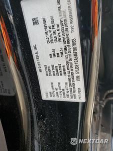 Zdjęcie 12 z 12 samochodu: 2021 TESLA MODEL 3 VIN:5YJ3E1EA5MF987868 - miniatura