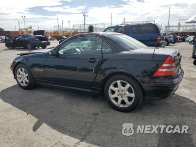 Drugie zdjęcie samochodu z przodu: 2002 MERCEDES-BENZ SLK 230 KOMPRESSOR VIN:WDBKK49F82F266754 - miniatura