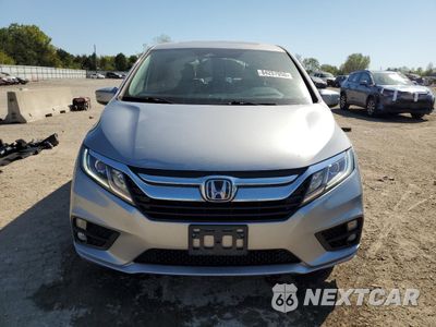 Piąte zdjęcie samochodu w środku: 2019 HONDA ODYSSEY EXL VIN:5FNRL6H73KB089439 - miniatura
