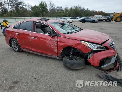 Czwarte zdjęcie samochodu z boku: 2017 HYUNDAI SONATA SPORT VIN:5NPE34AF0HH443786 - miniatura