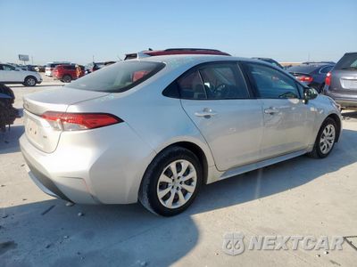Trzecie zdjęcie samochodu z tyłu: 2021 TOYOTA COROLLA LE VIN:JTDEPMAE0MJ118875 - miniatura