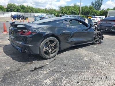 Trzecie zdjęcie samochodu z tyłu: 2020 CHEVROLET CORVETTE STINGRAY 1LT VIN:1G1Y62D49L5105775 - miniatura