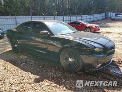 Czwarte zdjęcie samochodu z boku: 2014 DODGE CHARGER POLICE VIN:2C3CDXAT0EH281176 - miniatura